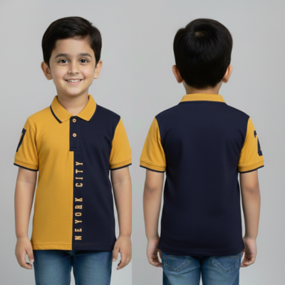 Seraph Dual-Tone Kids Polo Tee