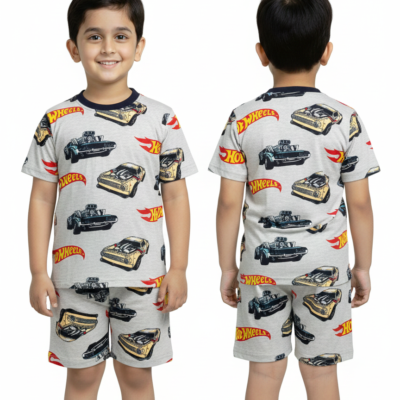 Turbo Cars Boys Nightwear Set(UNISEX)