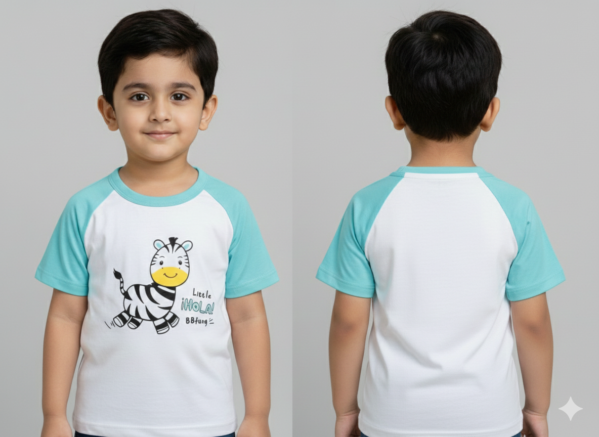 Little Zebra Fun Tee - Image 3