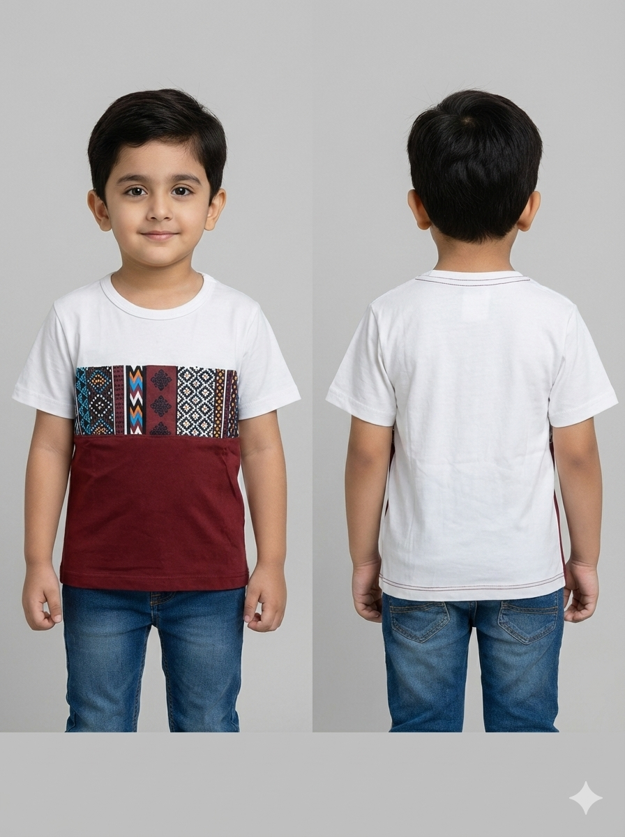 Seraph Heritage Panel Kids T-Shirt